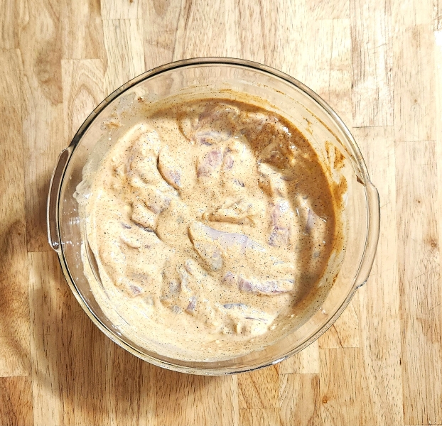 Mix all together and marinate